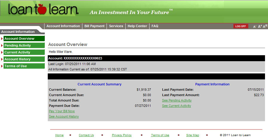 Account Overview